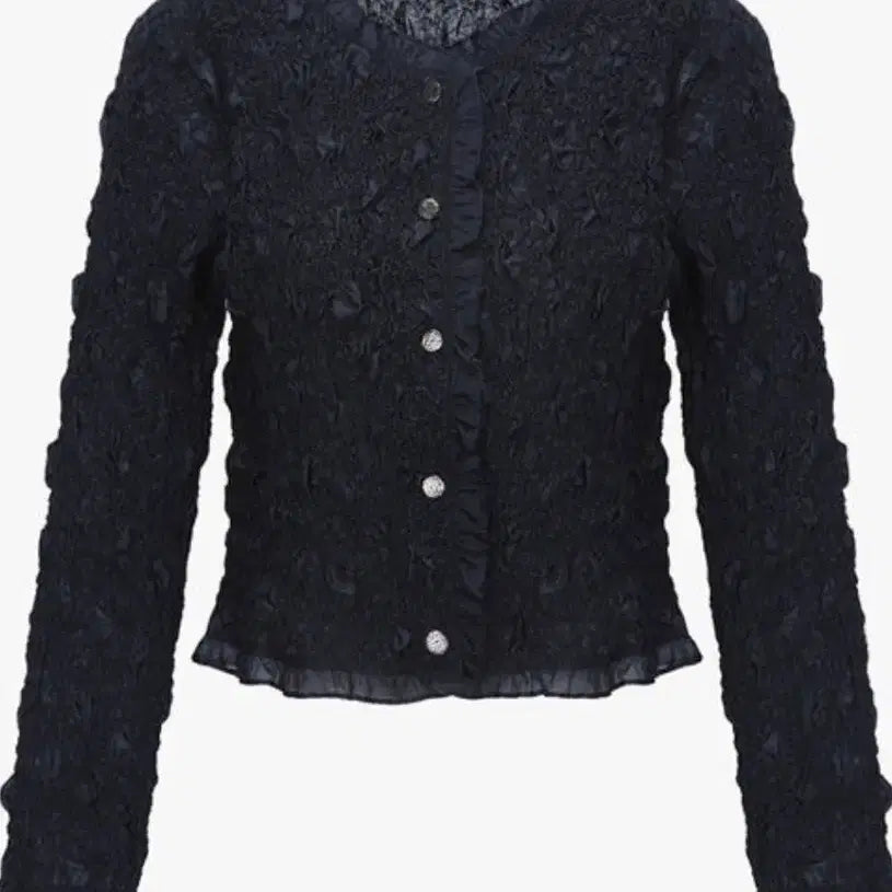[BUNJANG] itMICHAA Frill Wrinkle Jacket / 2024잇미샤 프릴 링클 자켓