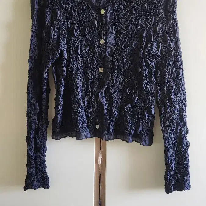 [BUNJANG] itMICHAA Frill Wrinkle Jacket / 2024잇미샤 프릴 링클 자켓