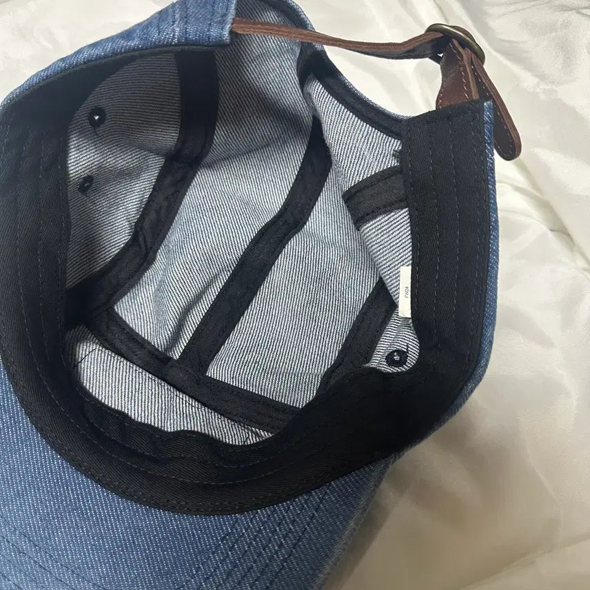 [BUNJANG] Supreme Washed Chino Twill Camp Cap Denim / 슈프림 워시드 치노 트윌 캠프캡 데님