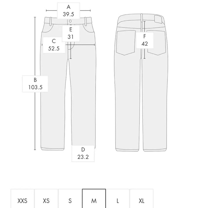 [BUNJANG] 아더에러 데님 ADERERROR Sig; SV Tag jeans 01 M / 아더에러 데님 ADERERROR Sig; SV Tag jeans 01 M