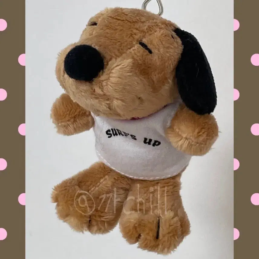 [SOLD OUT] 하와이 태닝 스누피 키링 (단종제품)