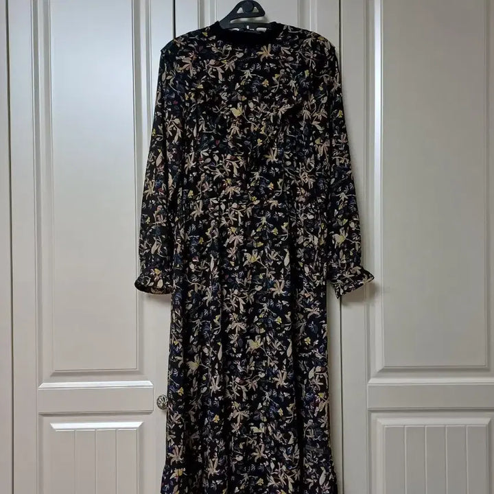 [BUNJANG] Thursday Island Floral Chiffon Dress / 써스데이 아일랜드,썰스데이 플라워 쉬폰 드레스 S
