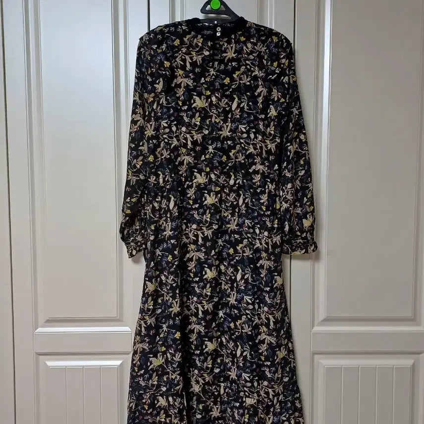 [BUNJANG] Thursday Island Floral Chiffon Dress / 써스데이 아일랜드,썰스데이 플라워 쉬폰 드레스 S