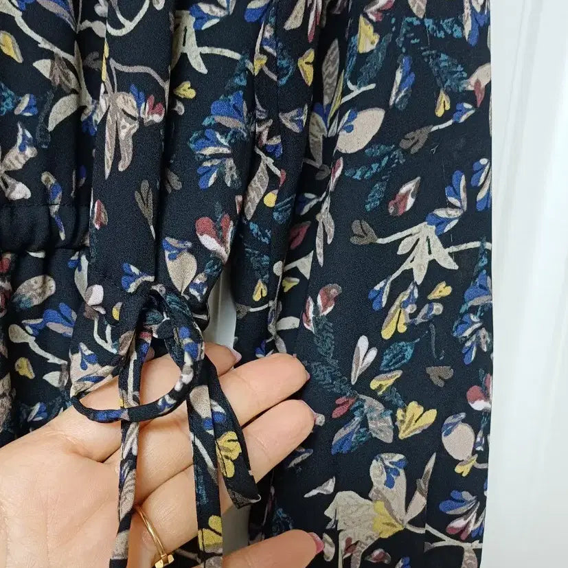 [BUNJANG] Thursday Island Floral Chiffon Dress / 써스데이 아일랜드,썰스데이 플라워 쉬폰 드레스 S