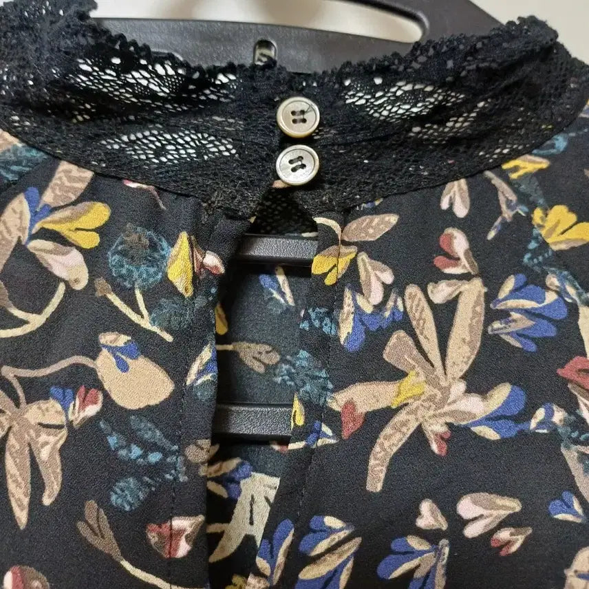 [BUNJANG] Thursday Island Floral Chiffon Dress / 써스데이 아일랜드,썰스데이 플라워 쉬폰 드레스 S