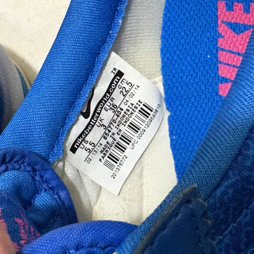 [BUNJANG] Nike Cortez Blue Silver Sneakers / 나이키 코르테즈 블루 실버 225