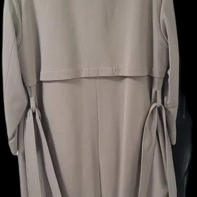 [BUNJANG] Drawfit Wool Trench Single Balmacaan Coat Greyish Beige M / 드로우핏 울 트렌치 싱글 발마칸 코트 [GREYISH BEIGE] M사이