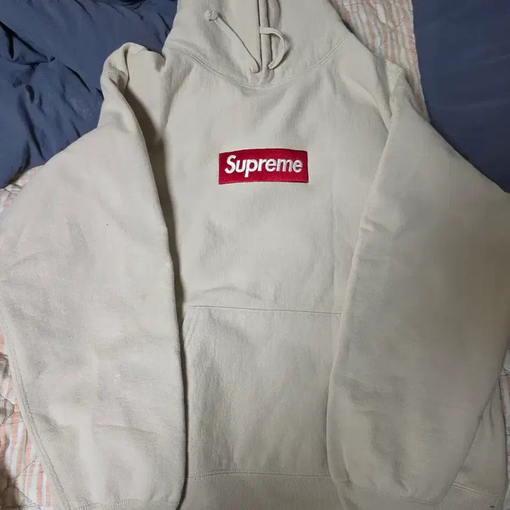 [BUNJANG] Supreme Box Logo Hoodie Stone M / 슈프림 박스로고 후드 스톤 m 팝니다