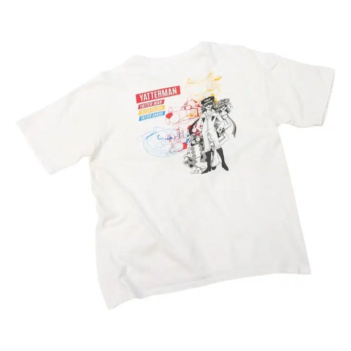 [BUNJANG] Tatsunoko Production Yatterman Pocket T-Shirt / 타츠노코 프로덕션 얏타맨 포켓 반팔 티셔츠
