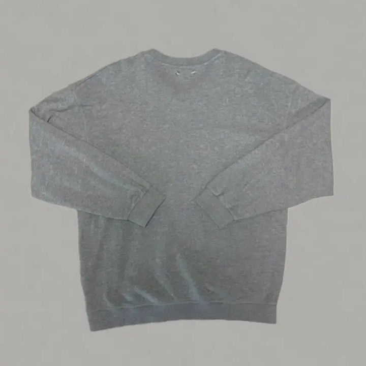 [BUNJANG] V-Neck Grey Sweatshirt T-Shirt / 브이넥 그레이 맨투맨 티셔츠