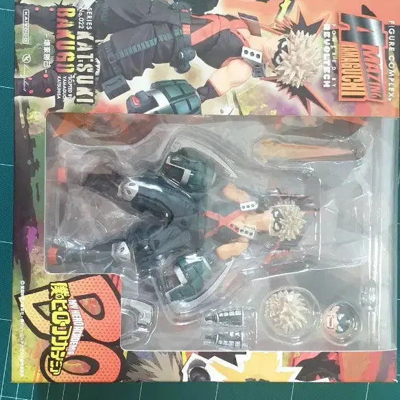 [BUNJANG] Revoltech My Hero Academia Bakugo Figure / 리볼텍 나히아 바쿠고