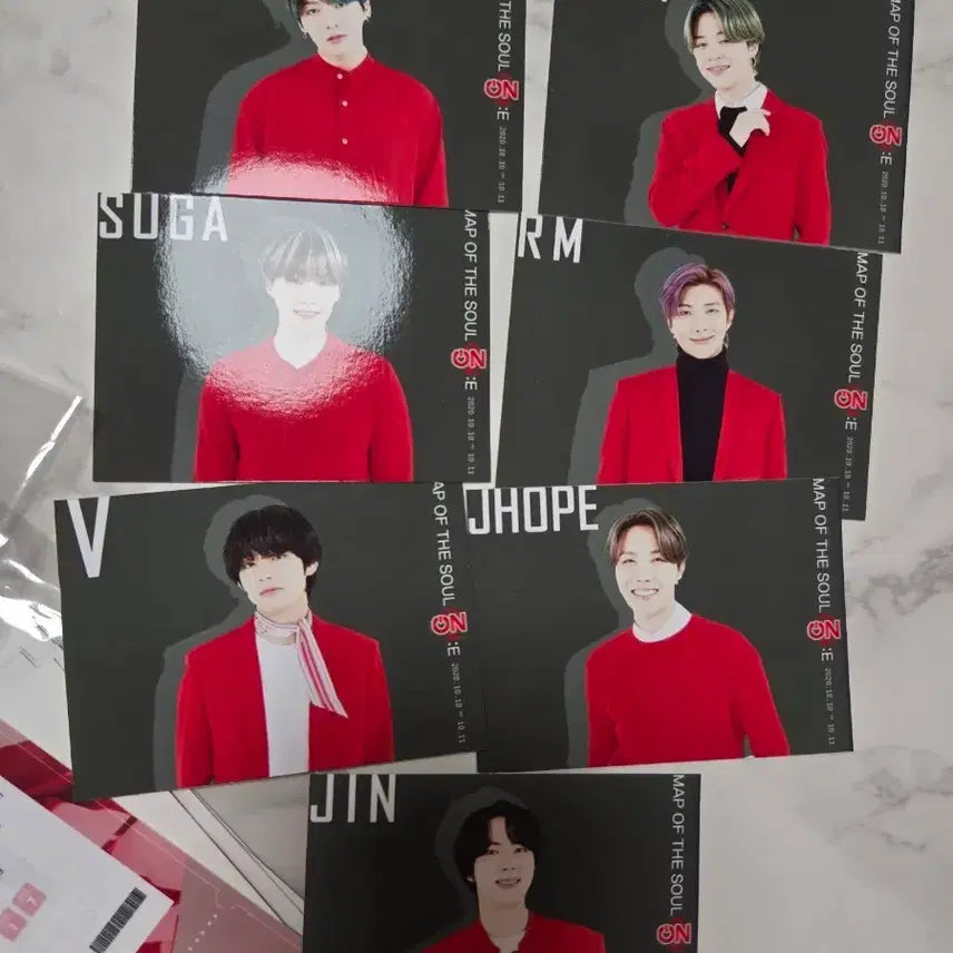 [BUNJANG] BTS Map of the Soul ON Photocard Set / *방탄소년단 맵오브더솔 ON 포토