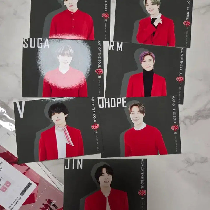 [BUNJANG] BTS Map of the Soul ON Photocard Set / *방탄소년단 맵오브더솔 ON 포토