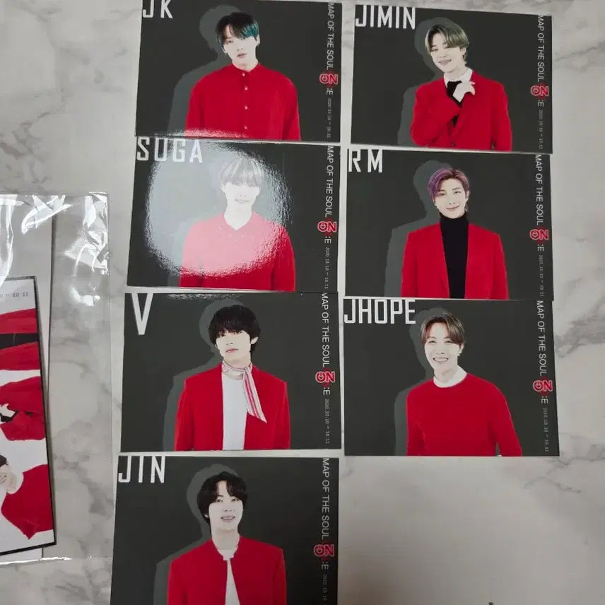 [BUNJANG] BTS Map of the Soul ON Photocard Set / *방탄소년단 맵오브더솔 ON 포토