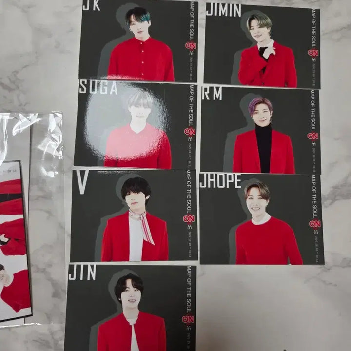 [BUNJANG] BTS Map of the Soul ON Photocard Set / *방탄소년단 맵오브더솔 ON 포토