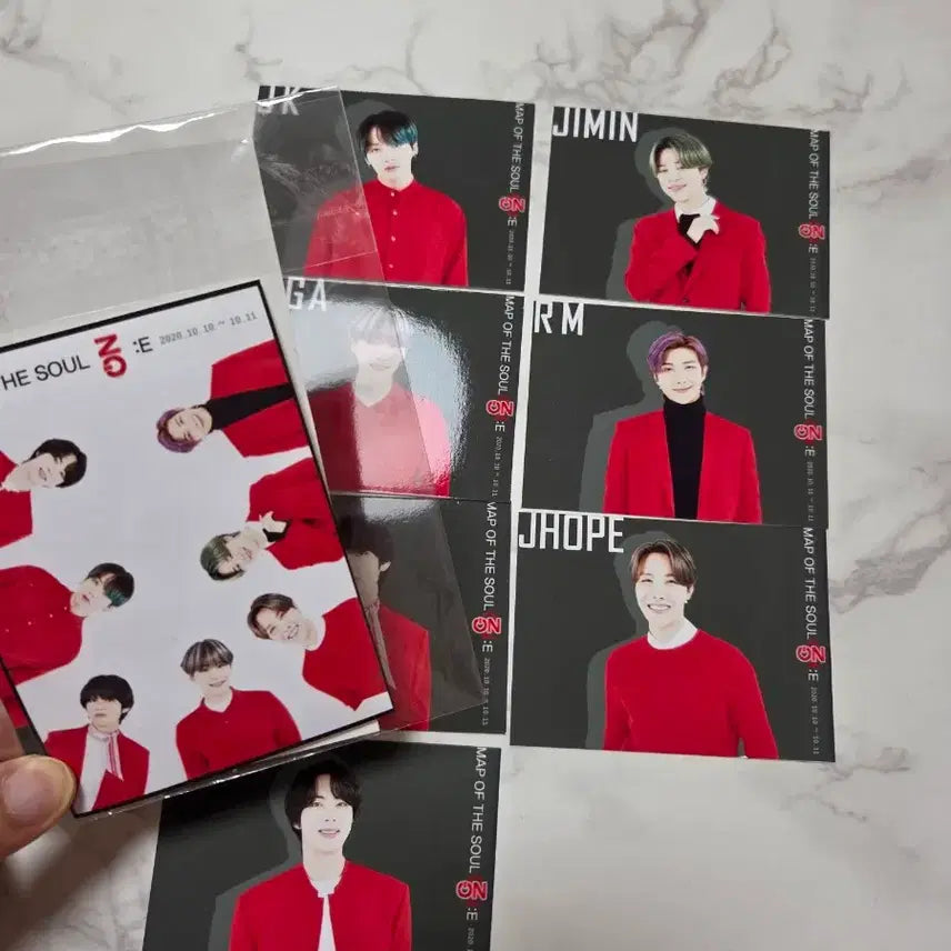 [BUNJANG] BTS Map of the Soul ON Photocard Set / *방탄소년단 맵오브더솔 ON 포토