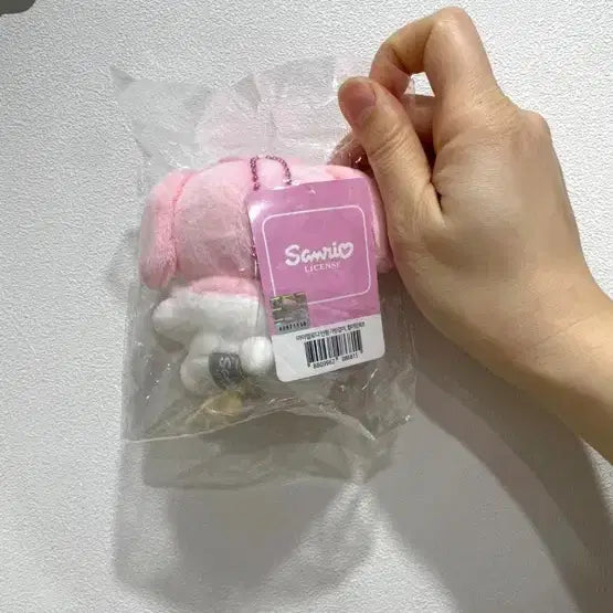 [BUNJANG] Sanrio My Melody Winter &amp; Pool Doll Keyring Bundle Set / 산리오 마이멜로디 겨울, 수영장 인형 키링(일괄)