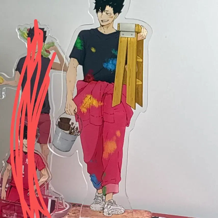 [BUNJANG] Haikyu Kuroo Tetsuro Acrylic Stand / 하이큐 쿠로오 테츠로 페인트 아크릴 스탠드