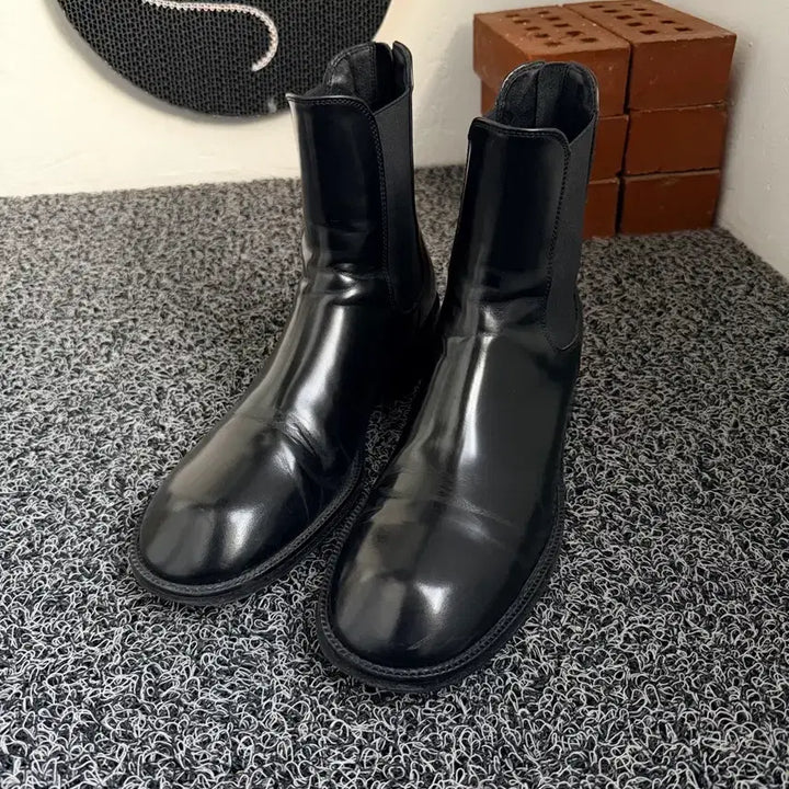 [BUNJANG] E_tect Chelsea Boots / 프리미엄 에이전트(E_tect) 지퍼 첼시 부츠