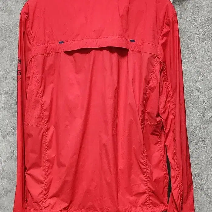 [BUNJANG] Hazzys Red Windbreaker Jumper / 헤지스 빨간색 바람막이 점퍼