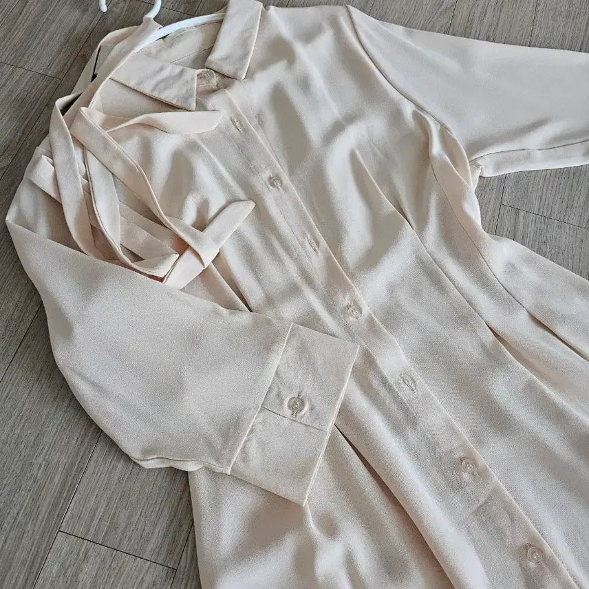 [BUNJANG] Pink Midi Dress / 여성 연핑크 원피스