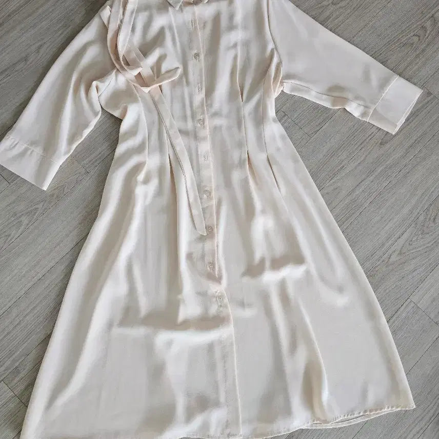 [BUNJANG] Pink Midi Dress / 여성 연핑크 원피스