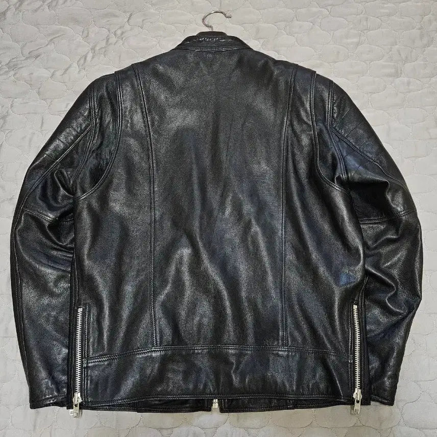 [BUNJANG] Leather Studio Black Leather Rider Jacket / 영국 레더스튜디오 블랙 가죽 라이더 자켓 MADE IN ENGLAND