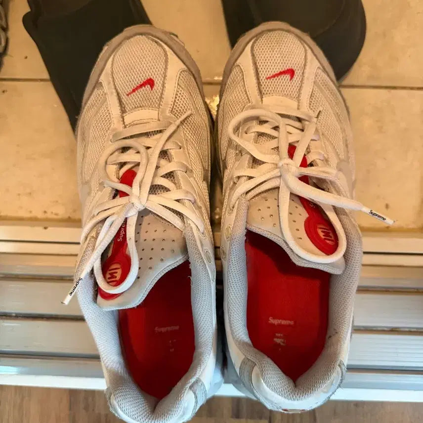 [BUNJANG] Supreme Shox 270 White Sneakers / 슈프림 샥스 270 화이트