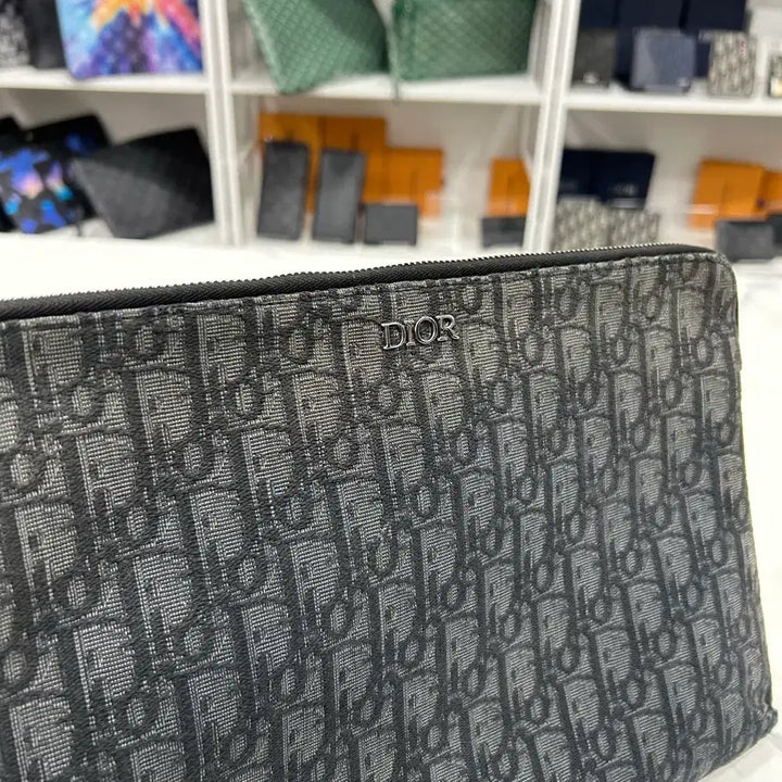 [BUNJANG] Dior Oblique iPad Clutch Bag / 디올 오블리크 아이패드 클러치백