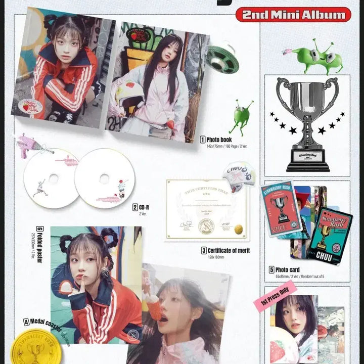 [BUNJANG] Chuu Strawberry Rush Album / 츄(chuu)스트로베리 러쉬 앨범