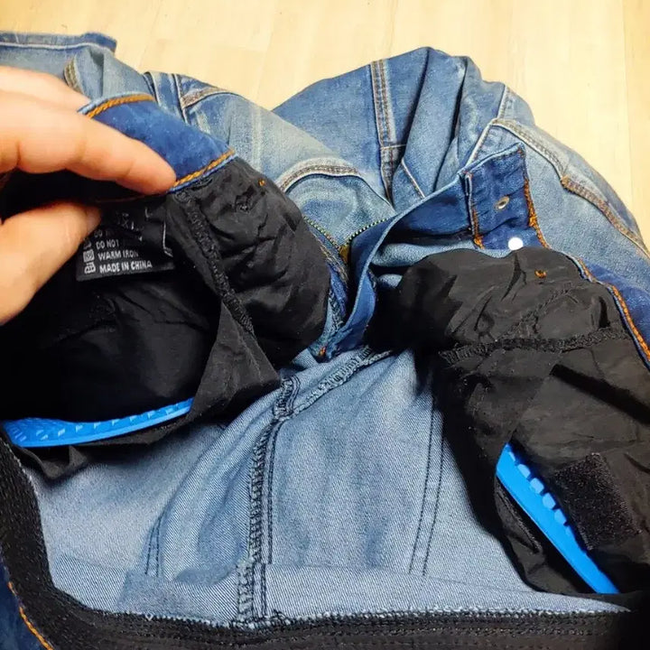 [BUNJANG] Bolero Biker Jeans 34 / 바이커진 중청 34 볼레로 보호구 정품 배달용품