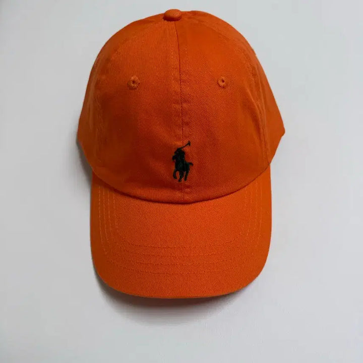 [BUNJANG] Polo Ralph Lauren Orange Cotton Twill Ball Cap Hat / 폴로 랄프로렌 볼캡모자 (오렌지)(새상품)