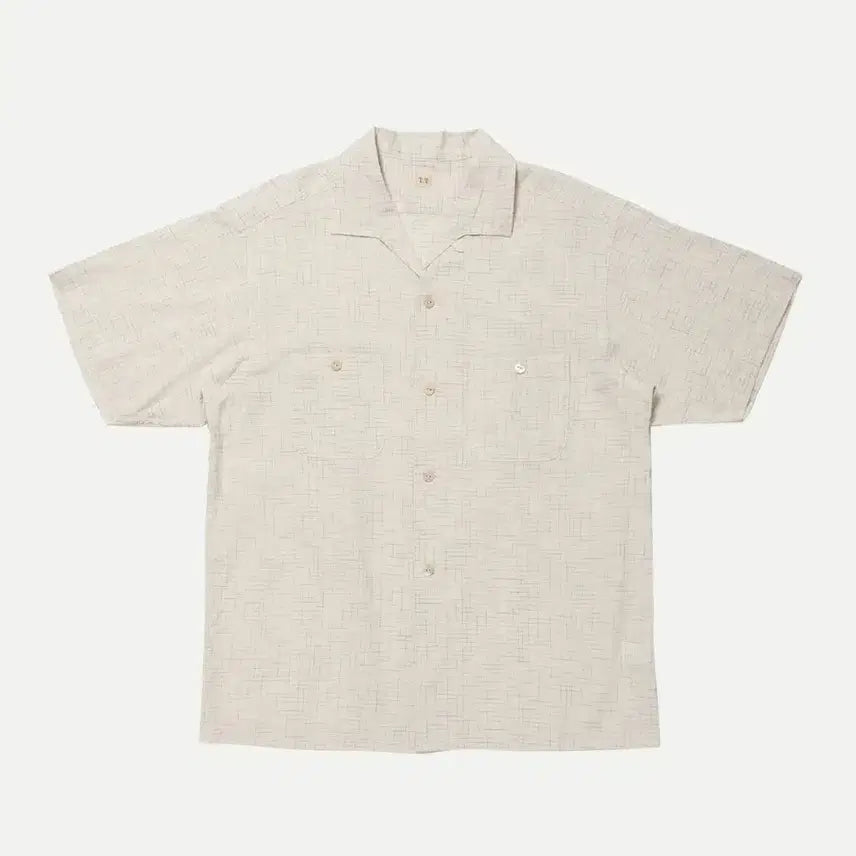 [BUNJANG] Taiga Takahashi LOT.112 SUR GUY SHIRT HEATHER IVORY / 타이가 타카하시 LOT 112 SUR GUY 셔츠 헤더 아이보리