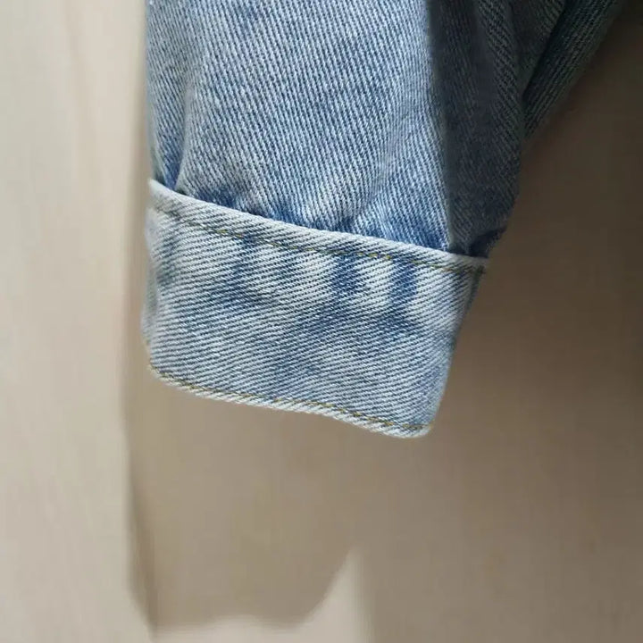 [BUNJANG] Hooded Denim Jacket (95-100) / 미착용 귀여운 후드 데님 청자켓 데님 95~100