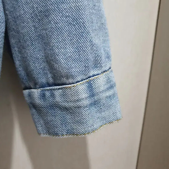 [BUNJANG] Hooded Denim Jacket (95-100) / 미착용 귀여운 후드 데님 청자켓 데님 95~100