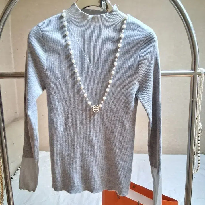 [BUNJANG] Knit Mesh Spring Top / 니트 면망사 봄 옷