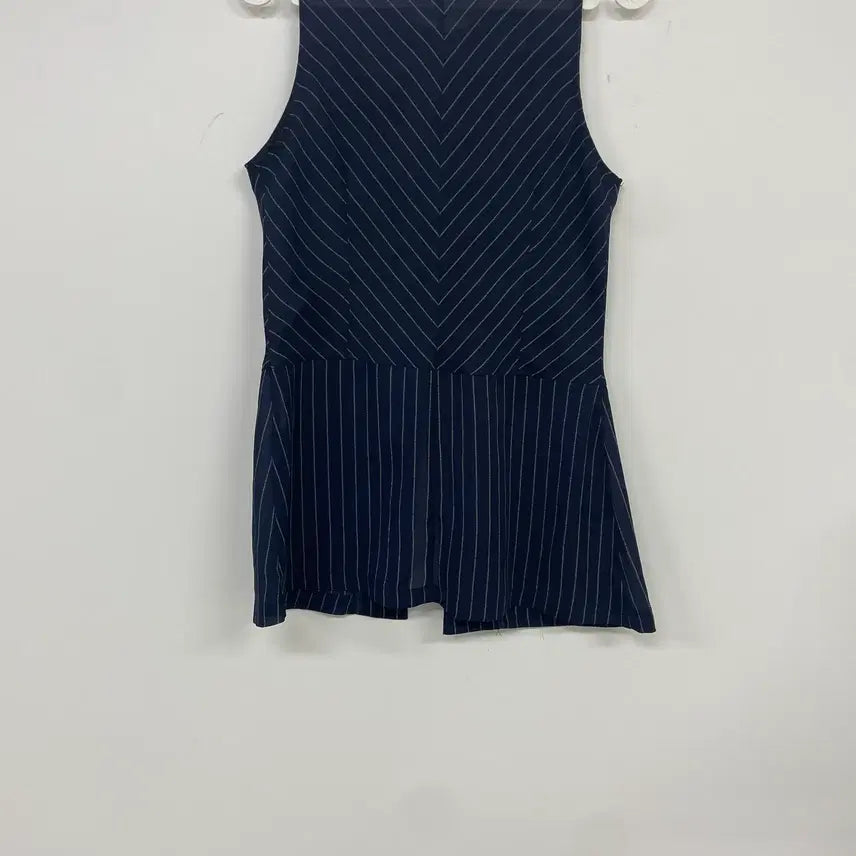 [BUNJANG] Joinus Striped Suit Set (Blouse/Slacks) / 조이너스 스트라이프 정장 세트 (블라우스/슬랙스)