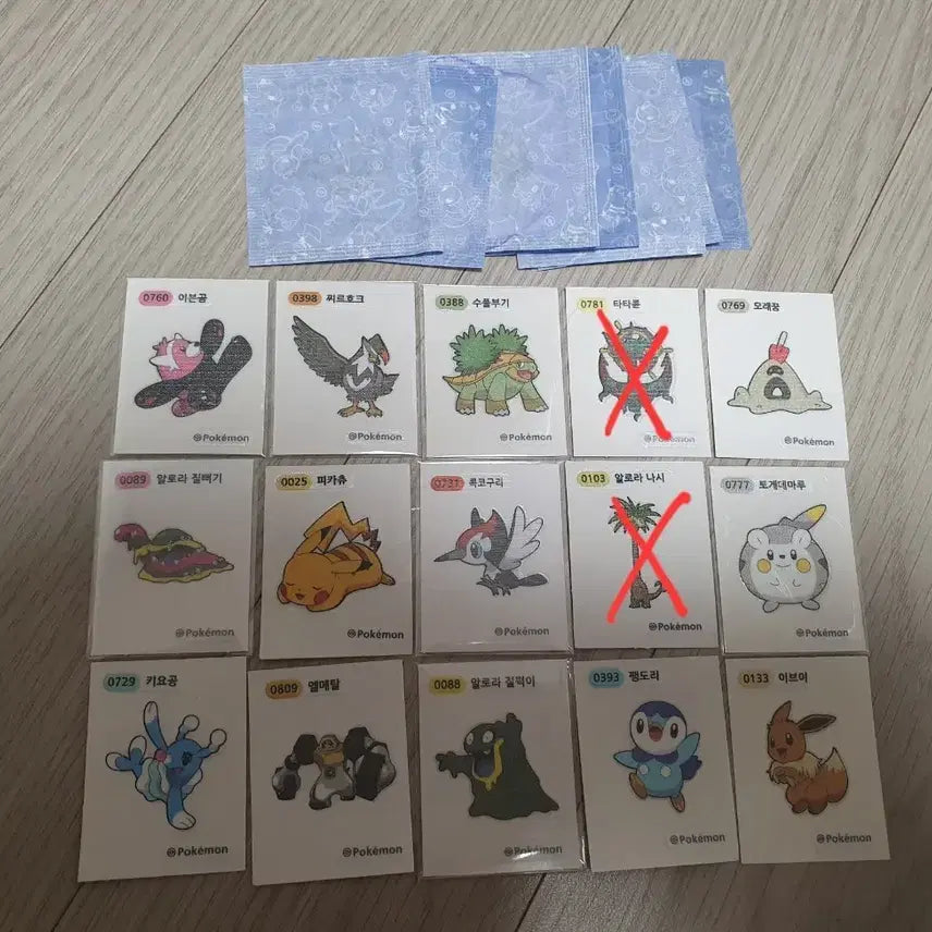 [SOLD OUT] 포켓몬 띠부씰 시즌4