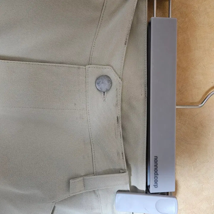 [BUNJANG] Nohnohd Alpine Carpenter Beige Shorts / 논노드 알파인 카펜터 베이지 반바지
