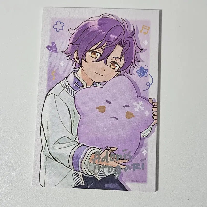 [BUNJANG] Ensemble Stars Adonis Doshin Chibi Pop-up Shikishi / 앙스타 아도니스 동심 치비 팝업 색지