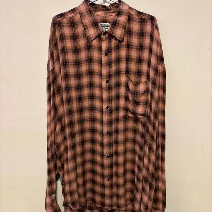 [BUNJANG] DNSR Checkered Shirt / DNSR 체크 셔츠