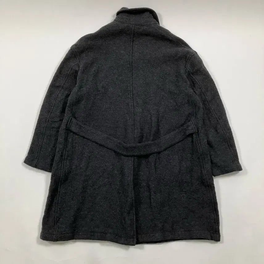 [BUNJANG] Danton Wool Mosser Coat Charcoal Gray / DANTON 단톤 스텐 카라 울모사 코트 차콜 그레이 34