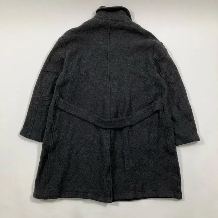 [BUNJANG] Danton Wool Mosser Coat Charcoal Gray / DANTON 단톤 스텐 카라 울모사 코트 차콜 그레이 34