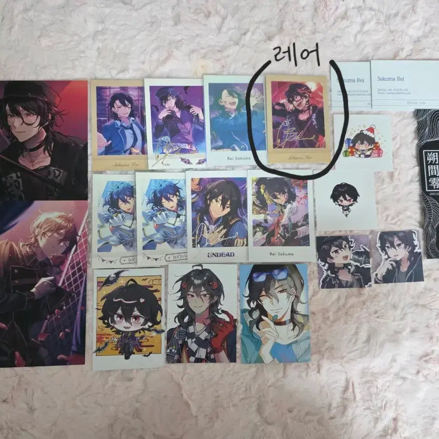 [BUNJANG] Ensemble Stars Rei Bundle Set Goods / 앙스타 레이 굿즈 일괄 처분