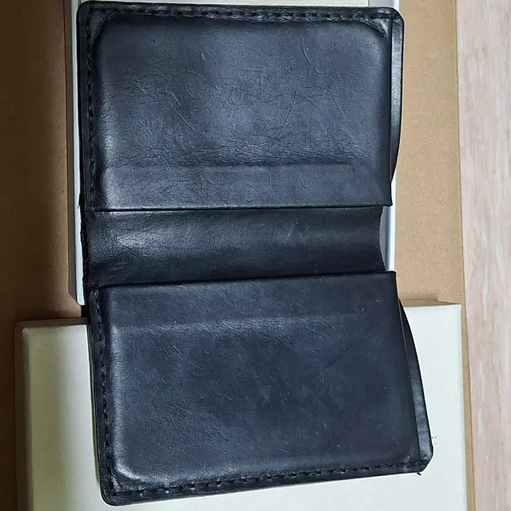 [BUNJANG] MAKR Chromexcel Leather Wallet / MAKR 크롬악셀 가죽지갑