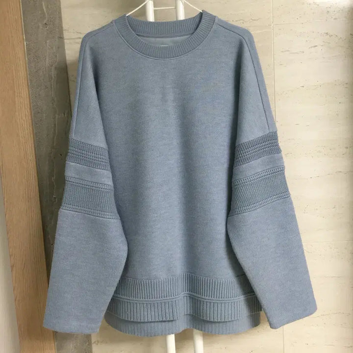 [BUNJANG] System Homme Oversized Knit Sweater / SYSTEM 시스템 옴므 오버핏 니트 100