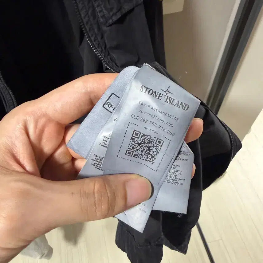[BUNJANG] 스톤아일랜드 101WN 블랙 오버셔츠 3xl / 스톤아일랜드 101WN 블랙 오버셔츠 3xl