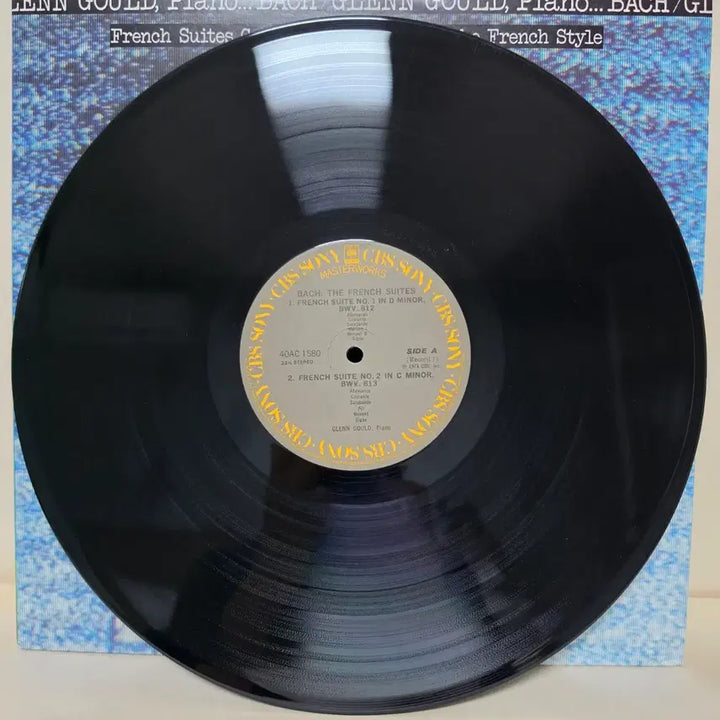 [SOLD OUT] 2LP] 글렌 굴드: 바흐 프랑스 조곡 전6곡&amp; 프랑스풍 서곡/피아노LP