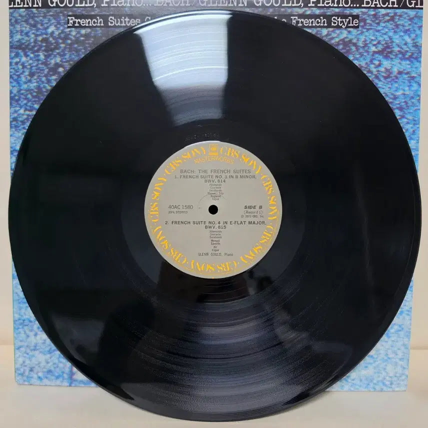 [SOLD OUT] 2LP] 글렌 굴드: 바흐 프랑스 조곡 전6곡&amp; 프랑스풍 서곡/피아노LP