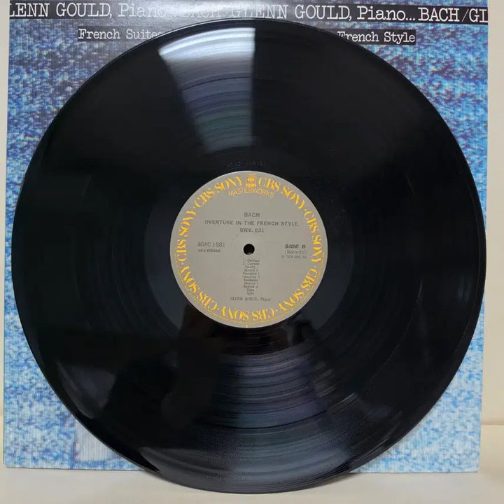 [SOLD OUT] 2LP] 글렌 굴드: 바흐 프랑스 조곡 전6곡&amp; 프랑스풍 서곡/피아노LP